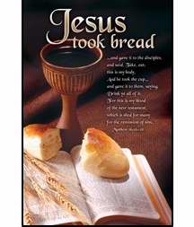 Bulletin-Communion-Jesus Took Bread (Matt 26:26-28) (Pack Of 100)                                                       